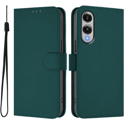 Mobigear Urban Wallet Samsung Galaxy S25 Edge Hoesje Bookcase Portemonnee - Groen
