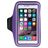 Mobigear Telefoonhouder Hardlopen iPhone 8 Plus Sport Hoesje Neopreen Sportarmband - Paars
