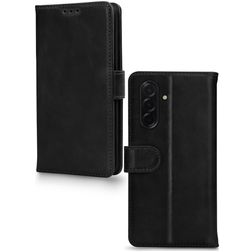Mobilize Premium Gelly Samsung Galaxy A36 Hoesje Bookcase Portemonnee - Zwart