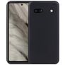 Mobigear Colors Google Pixel 7a Hoesje Flexibel TPU Backcover - Zwart
