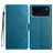 Mobigear Mandala iPhone 18 Pro Max Hoesje Bookcase Portemonnee - Blauw