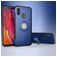 Mobigear Armor Ring Xiaomi Mi 8 Hoesje Hardcase Backcover Shockproof met Ringhouder - Blauw