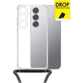 My Style Loop Doorzichtig Samsung Galaxy S26 Plus Flexibel TPU Hoesje met koord - Transparant