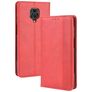 Mobigear Sensation Xiaomi Redmi Note 9 Pro Hoesje Bookcase Portemonnee - Rood