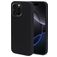 Mobiparts iPhone 16 Pro Max Siliconen Hoesje Backcover - Zwart
