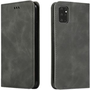 Mobigear Retro Slim Samsung Galaxy S20 Plus Hoesje Bookcase Portemonnee - Zwart