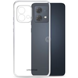 Mobilize Gelly Doorzichtig Motorola Moto G84 Hoesje Flexibel TPU Backcover - Transparant