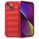 Mobigear Bumpy iPhone 14 Hoesje Flexibel TPU Backcover - Rood