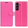 Mobigear Classic Samsung Galaxy S25 FE Hoesje Bookcase Portemonnee - Rood