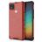 Mobigear Honeycomb Xiaomi Redmi 9C Hoesje Hardcase Backcover Shockproof - Rood
