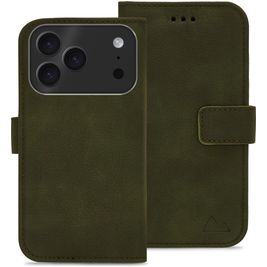 My Style Flex Wallet iPhone 17 Pro Max Hoesje Bookcase Portemonnee - Groen