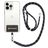 Mobigear Lanyard Universeel Verstelbaar Telefoonkoord - Zwart / Goud