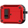 Mobigear Racing Clip Apple AirPods Pro 1 Hardcase Hoesje - Rood