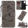 Mobigear Butterfly Samsung Galaxy S10 Lite Hoesje Bookcase Portemonnee - Grijs