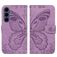 Mobigear Butterfly Samsung Galaxy S26 FE Hoesje Bookcase Portemonnee - Paars