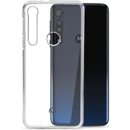 Mobilize Gelly Doorzichtig Motorola One Macro Hoesje Flexibel TPU Backcover - Transparant