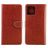Mobigear Wallet Xiaomi Mi 11 Lite Hoesje Bookcase Portemonnee - Bruin