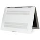 Mobigear Marble MacBook Air 13 Inch (2010-2019) Hoes Hardshell Laptopcover MacBook Case - Wit - Model A1369 / A1466