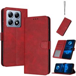 Mobigear Wallet Xiaomi 14T Hoesje Bookcase Portemonnee - Rood