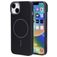 Mobiparts Slim Line iPhone 14 MagSafe Hoesje Hardcase Backcover - Onyx Black