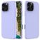 Mobigear Rubber Touch iPhone 16 Pro Siliconen Hoesje Backcover - Paars
