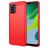 Mobigear Brushed Slim Motorola Moto E13 Hoesje Flexibel TPU Backcover - Rood