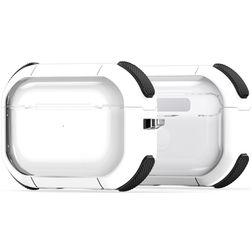 Mobigear Shockproof Apple AirPods Pro 1 Hardcase Hoesje - Wit