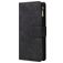Mobigear Zipper Samsung Galaxy A51 Hoesje Bookcase Portemonnee - Zwart