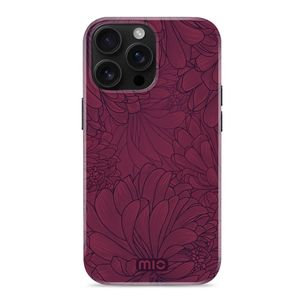 MIO iPhone 16 Pro MagSafe Hoesje Hardcase Backcover - Berry Blooms