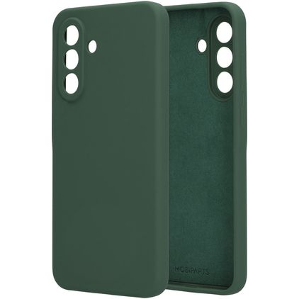 Mobiparts Samsung Galaxy A36 Siliconen Hoesje Backcover - Forest Green