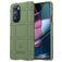 Mobigear Rugged Shield Motorola Edge 30 Pro Hoesje Flexibel TPU Backcover Shockproof - Groen