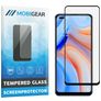 Mobigear Premium OPPO Reno 4 5G Glazen Screenprotector - Case Friendly - Zwart