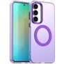 Mobigear Shockproof Samsung Galaxy S25 FE MagSafe Hoesje Hardcase Backcover - Paars