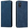 Mobigear Retro Slim Samsung Galaxy A71 Hoesje Bookcase Portemonnee - Blauw