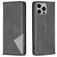 Mobigear Rhombus Slim iPhone 15 Pro Max Hoesje Bookcase - Zwart