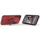 Mobigear Armor Ring iPhone 8 Hoesje Hardcase Backcover Shockproof met Ringhouder - Rood