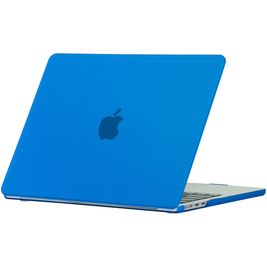 Mobigear Matte MacBook Pro 13 Inch (2016-2023) Hoes Hardshell Laptopcover MacBook Case - Donkerblauw - Model A1706 / A1708 / A1989 / A2159 / A2289 / A2251 / A2338