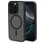 Mobiparts Hardcover iPhone 16 Pro MagSafe Hoesje Hardcase Backcover - Satin Black