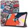 Mobigear Tri-Fold iPad Air 5 (2022) Hoes Bookcase - Graffiti