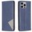 Mobigear Rhombus Slim iPhone 15 Pro Max Hoesje Bookcase - Blauw