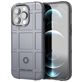 Mobigear Rugged Shield iPhone 13 Pro Hoesje Flexibel TPU Backcover Shockproof - Grijs