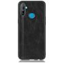 Mobigear Stitch Realme C3 Hoesje Backcover - Zwart