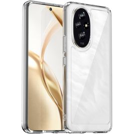 Mobigear Crystal Doorzichtig HONOR 200 Hoesje Hardcase Backcover - Transparant