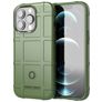 Mobigear Rugged Shield iPhone 13 Pro Max Hoesje Flexibel TPU Backcover Shockproof - Groen