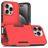 Mobigear Heavy Armor iPhone 16 Pro Hoesje Hardcase Backcover Shockproof - Rood