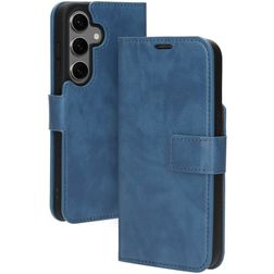 Mobiparts Classic Wallet Samsung Galaxy S24 Hoesje Bookcase Portemonnee - Steel Blue
