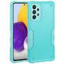 Mobigear Non-slip Armor Samsung Galaxy A73 Hoesje Hardcase Backcover Shockproof - Turquoise