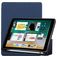 Mobigear Tri-Fold Gel iPad 6 (2018) Hoes TPU,Kunstleer Bookcase + Stylus Houder - Donkerblauw