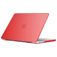 Mobigear Glossy MacBook Pro 16 Inch (2021-2026) Hoes Hardshell Laptopcover MacBook Case - Rood - Model A2485 / A2780 / A2991 / A3186 / A3428 / A3429