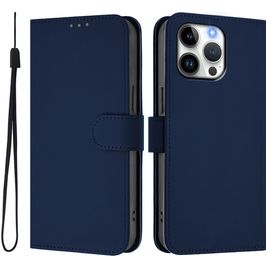 Mobigear Urban Wallet iPhone 16 Pro Max Hoesje Bookcase Portemonnee - Marineblauw